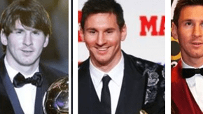 Lionel Messi ha lucido varios colores y estampados en las pasadas galas por el Balón de Oro.