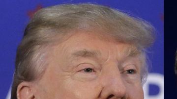 Donald Trump, Marco Rubio y Ted Cruz, precandidatos republicanos presidenciales.