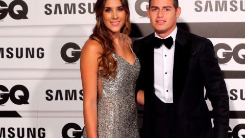 Daniela Ospina, la esposa de James, es hermana del arquero colombiano del Arsenal David Ospina.