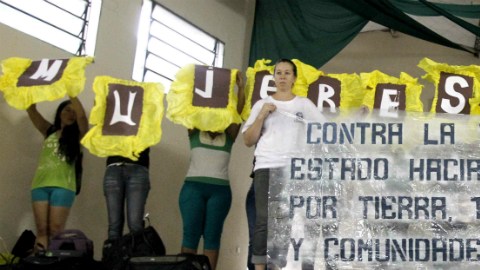 Representantes de mujeres trabajadoras paraguayas, en su mayoría procedentes del sector del trabajo informal, reclamaron en el Congreso paraguayo una mayor participación política femenina para asegurar sus derechos en el marco del Día de la Mujer Paraguaya, que se conmemora hoy.