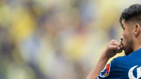 Oribe Peralta, delantero del América. Foto: Mexsport.