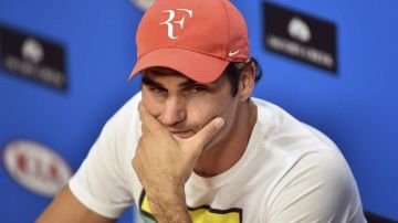 El tenista suizo Roger Federer fue sometido a una operación de rodilla. Foto: EFE.