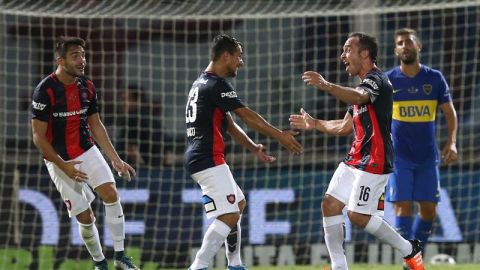 San Lorenzo goleó a Boca en el estadio Mario Kempes de Córdoba.