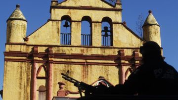 San Cristóbal de las Casas, Chiapas en espera del papa Francisco.