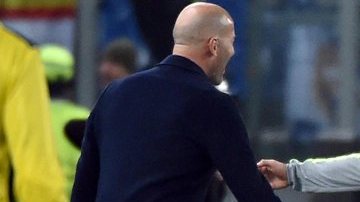 El festejo de Cristiano con Zinedine Zidane recordó a aquellos con el Real Madrid de Ancelotti.