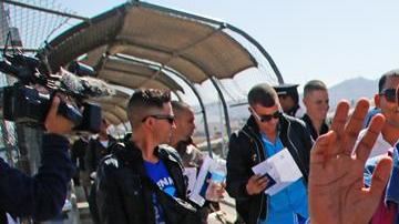 Otro grupo de cubanos llega a territorio mexicano.