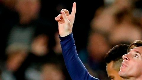 Lio Messi está incontenible.