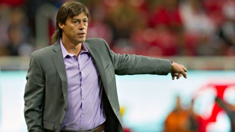 Almeyda refrendó su compromiso de sacar a Chivas del descenso.