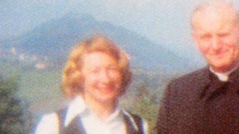 Anna-Teresa Tymieniecka y Karol Wojtyla.