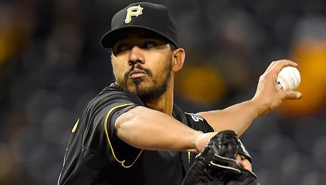 Antonio Bastardo de los Piratas de Pittsburgh.
