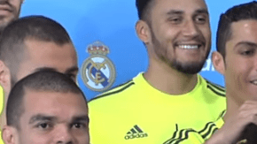 Aquí una muestra más del buen ambiente que existe en el Real Madrid.