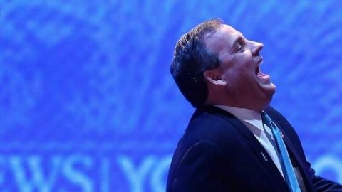 Chris Christie y Donald Trump.