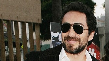 Los actores Demián Bichir y Kate del Castillo cuando eran pareja en 2005 en Los Ángeles.