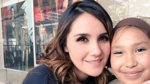 De acuerdo con Dulce María, la niña fue “una guerrera, la más valiente”.