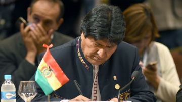 Evo Morales asumió la presidencia de Bolivia el 22 de enero de 2006.