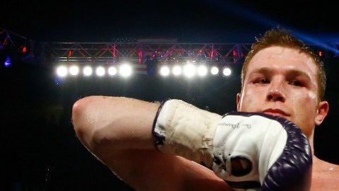 Saúl "Canelo" Álvarez. Foto: Getty Images.