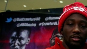Terrence Crawford, Felix Verdejo y Hank Lundy, púgiles que estarán en el Madison Square Garden este sábado.