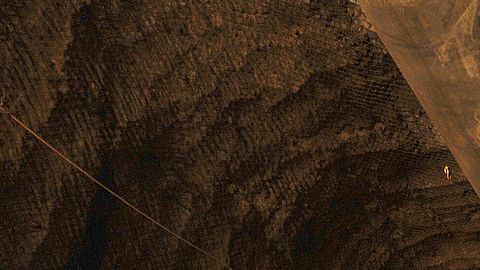 Photo shows one of the tunnels earmarked