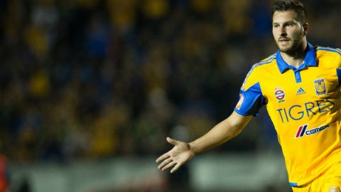 En redes sociales circulan las fotos del papá y hermano del futbolista tatuándose el escudo de Tigres.