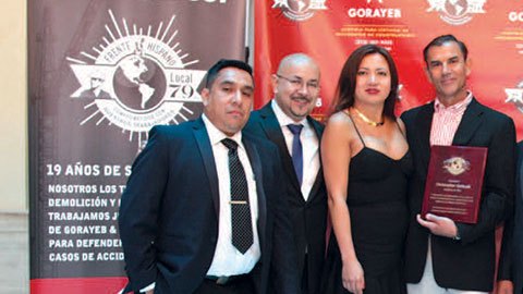 Christopher Gorayeb & Asociados ha sido el único patrocinador de Frente Hispano – Local 79 desde su inicio.