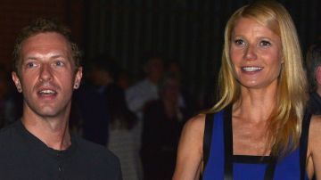 El cantante Chris Martin y Gwyneth Paltron en un evento juntos cuando eran marido y mujer.