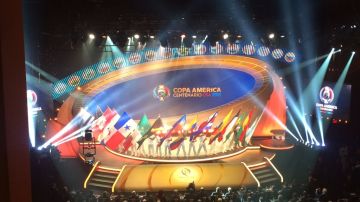 El Hammerstein Ballroom, en Manhattan, fue el escenario del sorteo de la Copa América Centenario USA 2016.