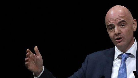 Infantino agradeció la confianza depositada en él.