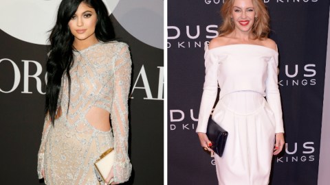 Kylie Jenner y Kylie Minogue comparten sólo el nombre.