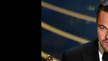 Leo aprovechó su discurso para lanzar un mensaje a favor de la lucha por el medioambiente.