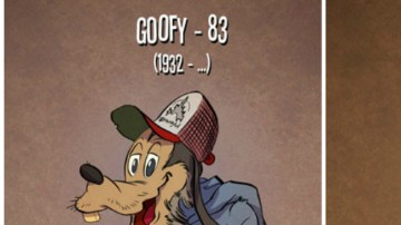 ¿Cómo serían Goofy, Tom & Jerry y el Pato Lucas de anciano?