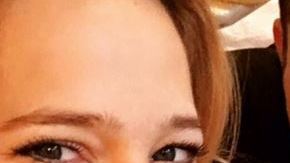 "Y ahora somos cuatro", escribió la argentina junto a esta imagen en la que presentó a su hijo Elías al mundo.