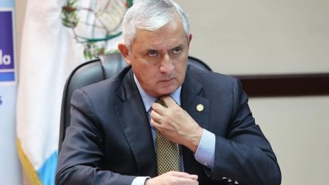 El expresidente guatemalteco Otto Pérez Molina.