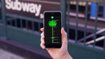 La nueva aplicación móvil Subspotting le indica a los usuarios del subway en qué estaciones hay mejor acceso a Wi-Fi.