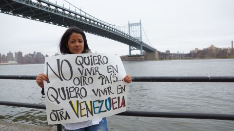 Oriana Rivera es una de los muchos jóvenes que ha emigrado desde Venezuela.