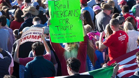 Donald Trump Holds Campaign Rally In Alabama Ahead Of Super Tuesday