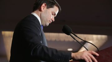 Presidential Candidate Sen. Marco Rubio (R-FL) Holds NH Primary Night Party