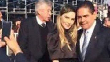 linda causó polémica en redes sociales por usar un helicóptero de la Secretaría de Seguridad Pública (SSP) de Michoacán durante la visita del Papa Francisco.