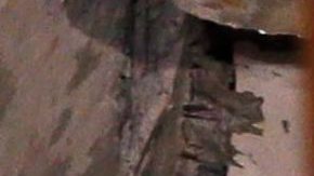 Rescatistas en un edificio que colapsó el sábado.