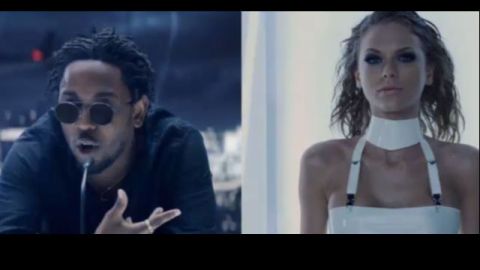 Curiosamente, Lamar y Swift podrían compartir premio en la categoría de mejor dúo por la canción "Bad Blood".