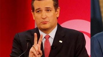 Ted Cruz y Donald Trump, precandidatos que se enfrentan en la recta final de la interna republicana.