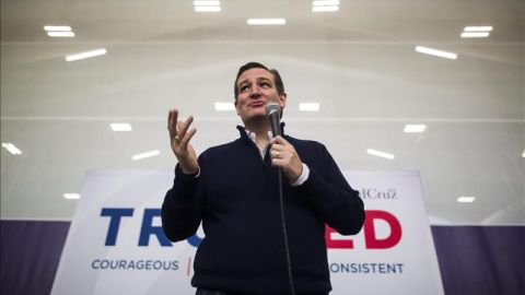 Ted Cruz, candidato presidencial republicano. EFE