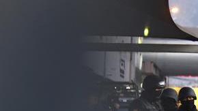 La policía resguarda el penal de Topo Chico.