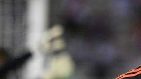 Gonzálo Martínez festeja el golazo que consiguió en la goleada de River sobre Quilmes.