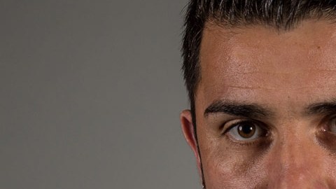 David Villa con la segunda camiseta del New York City FC.