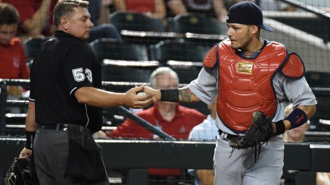 against the St Louis Cardinals at Chase Field on August 24, 2015 in Phoenix, Arizona.