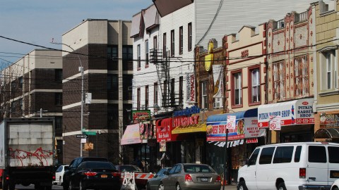 Vecindario East New York, Brooklyn, NYC.