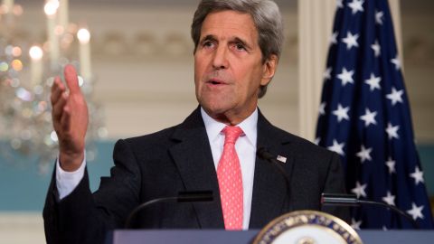 El secretario de Estado de Estados Unidos, John Kerry.