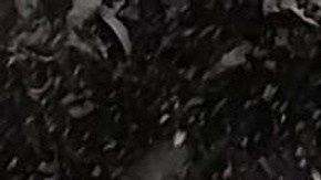 Una calle en la ciudad de San Luis Potosí cubierta de nieve debido al clima frío que afecta a varios estados de México.