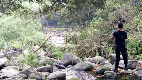 El río Atoyac desapareció en dos días.