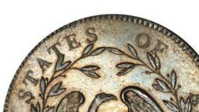 Esta es la moneda de un dólar que cuesta cerca de US$10 millones. Fue acuñada en 1795.